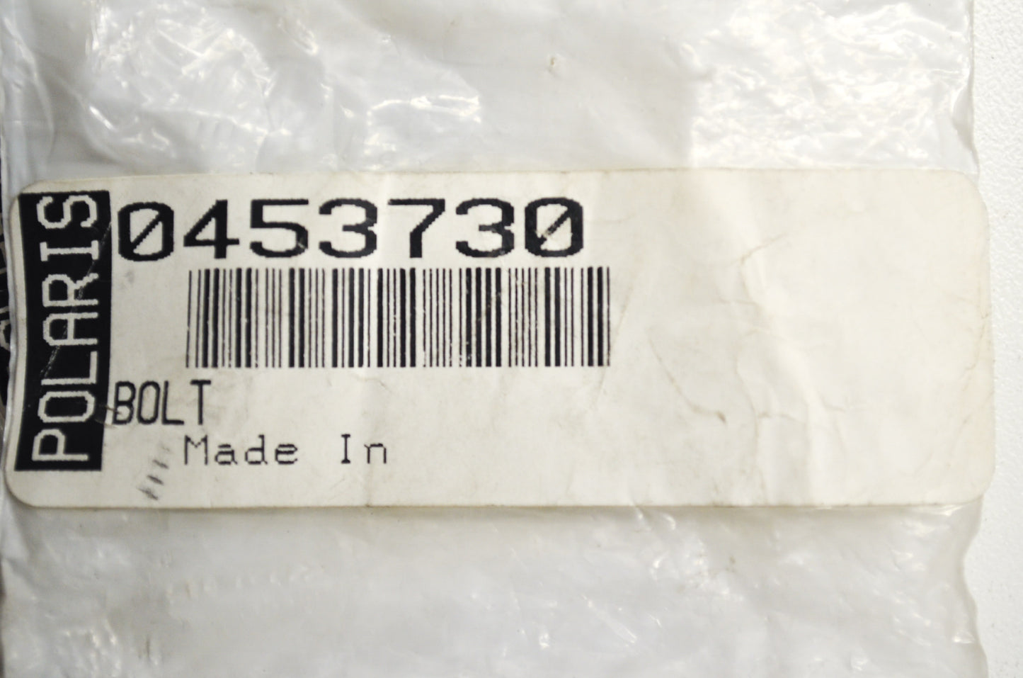OEM Polaris 453730 Bolt Qty 2 NOS