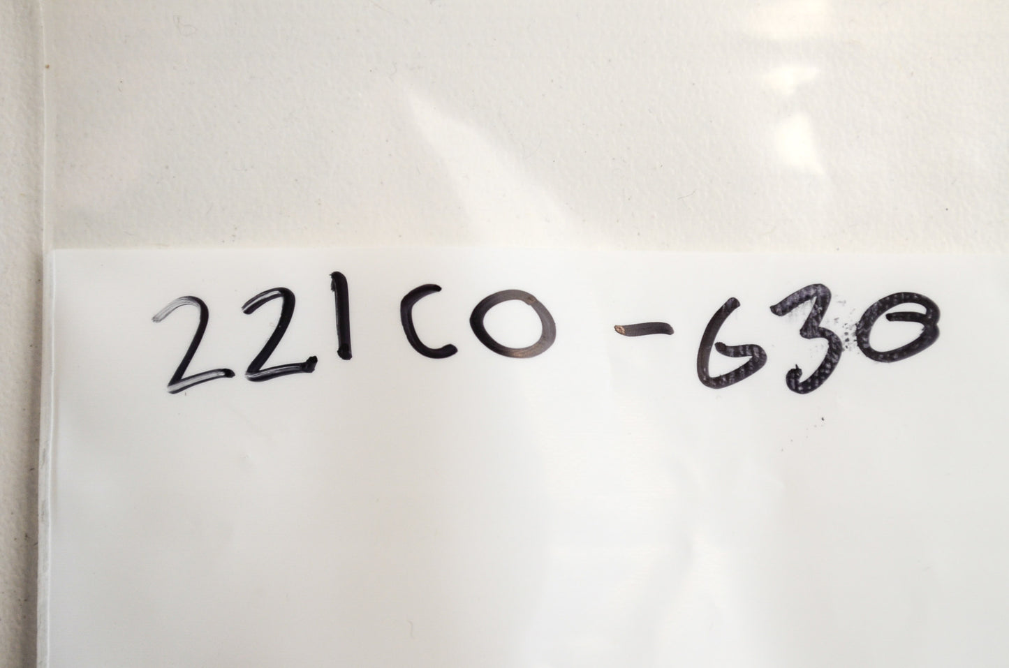 OEM Kawasaki 221C0630 Cross Countersunk Screw 6x30 NOS