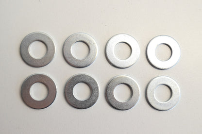 OEM Kawasaki 411B1000 Plain Washer 10MM Qty 8 NOS