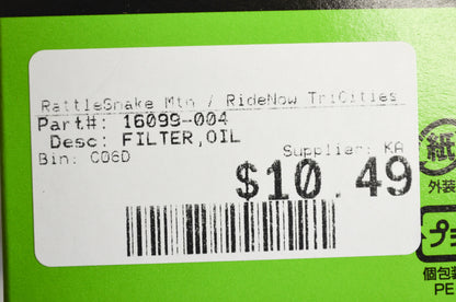 Oil Filter NOS