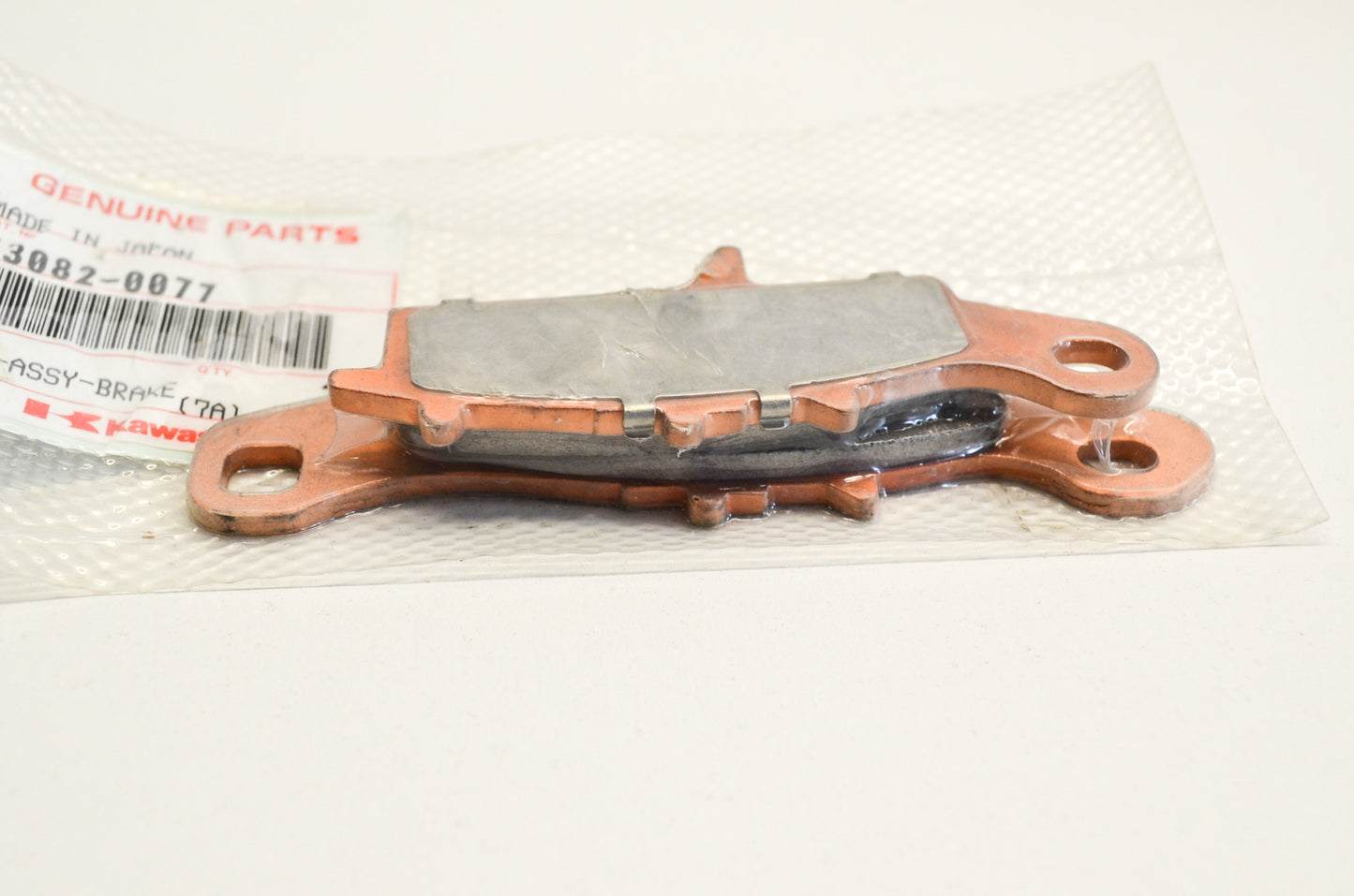 OEM Kawasaki 43082-0077 Left Front Brake Pad Assembly NOS