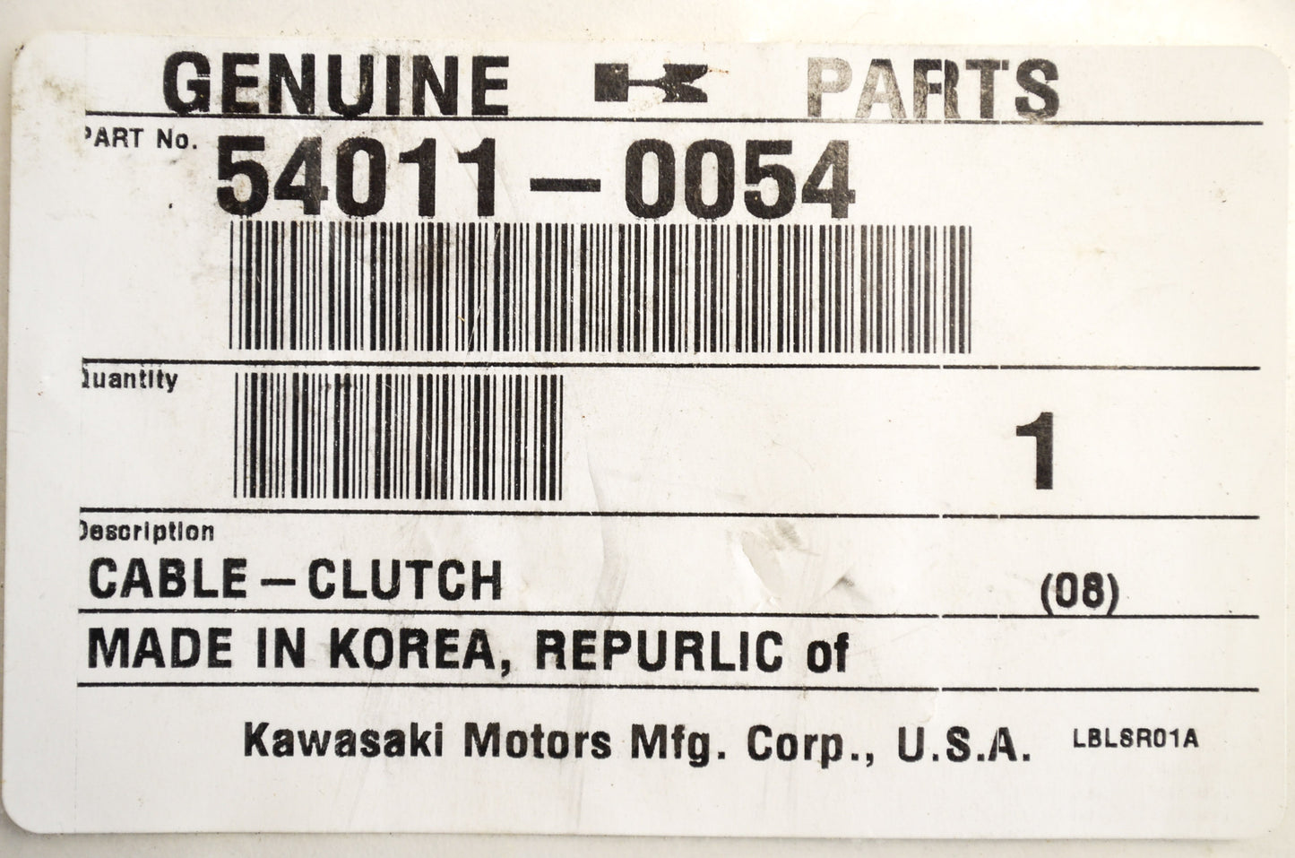 Clutch Cable NOS