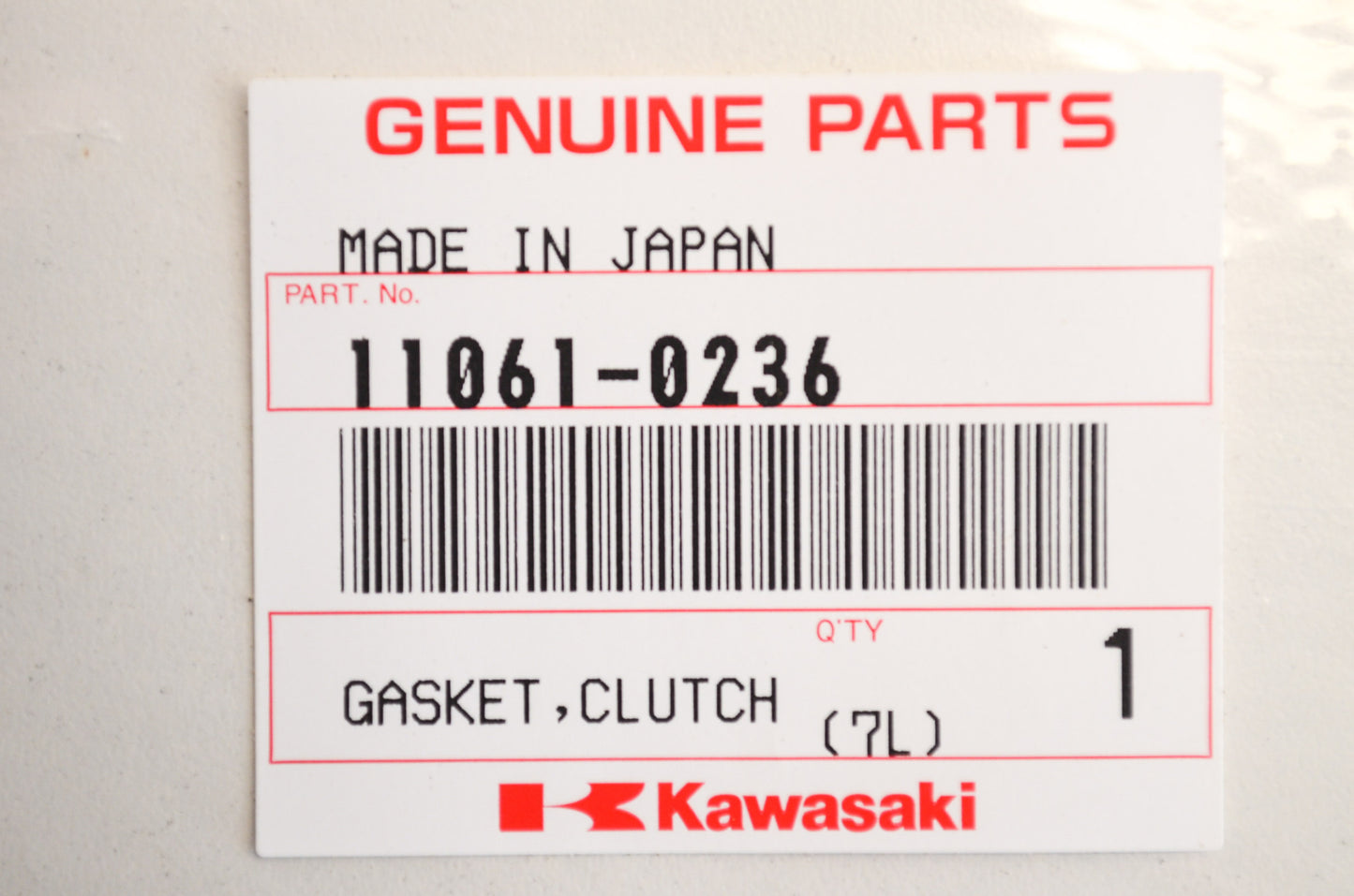Clutch Cover Gasket NOS