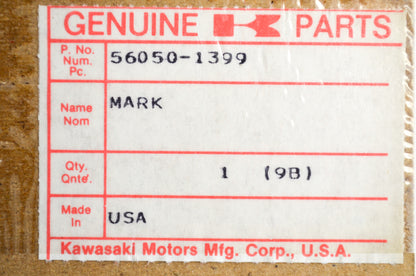 Tank Cap Decal NOS