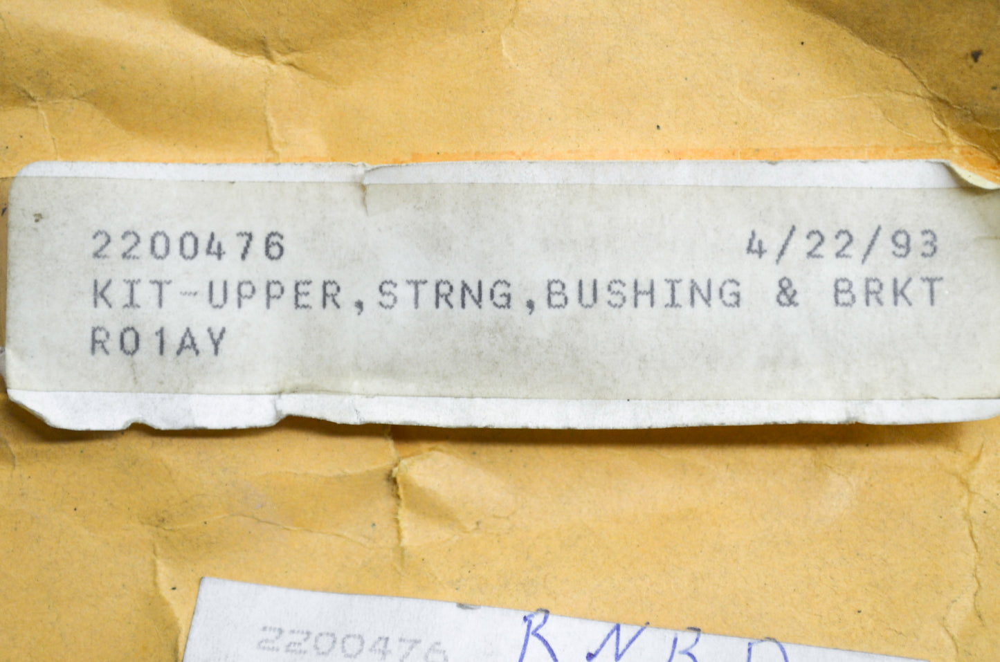 New OEM Polaris Upper Steering Bushing Kit NOS
