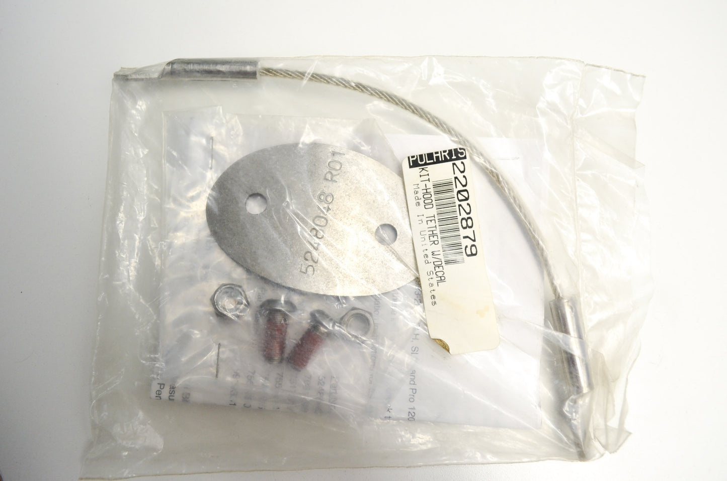 New OEM Polaris Hood Tether Kit NOS