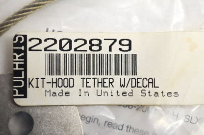 New OEM Polaris Hood Tether Kit NOS