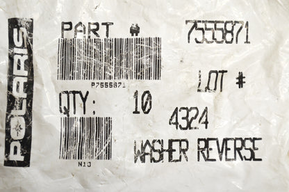 OEM Polaris 7555871 Washer Qty 3 NOS