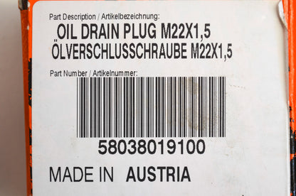 Oil Drain Plug NOS