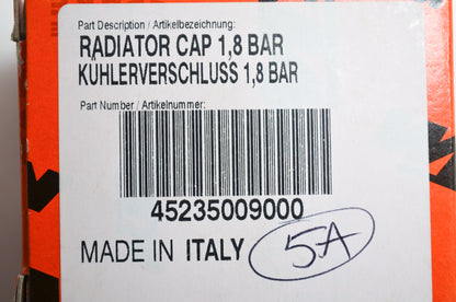 Radiator Cap Adventure SX NOS