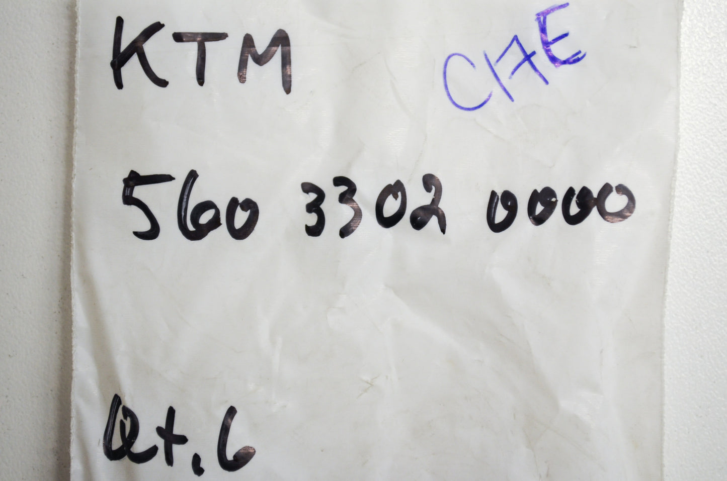 OEM KTM 56033020000 Stop Ring NOS