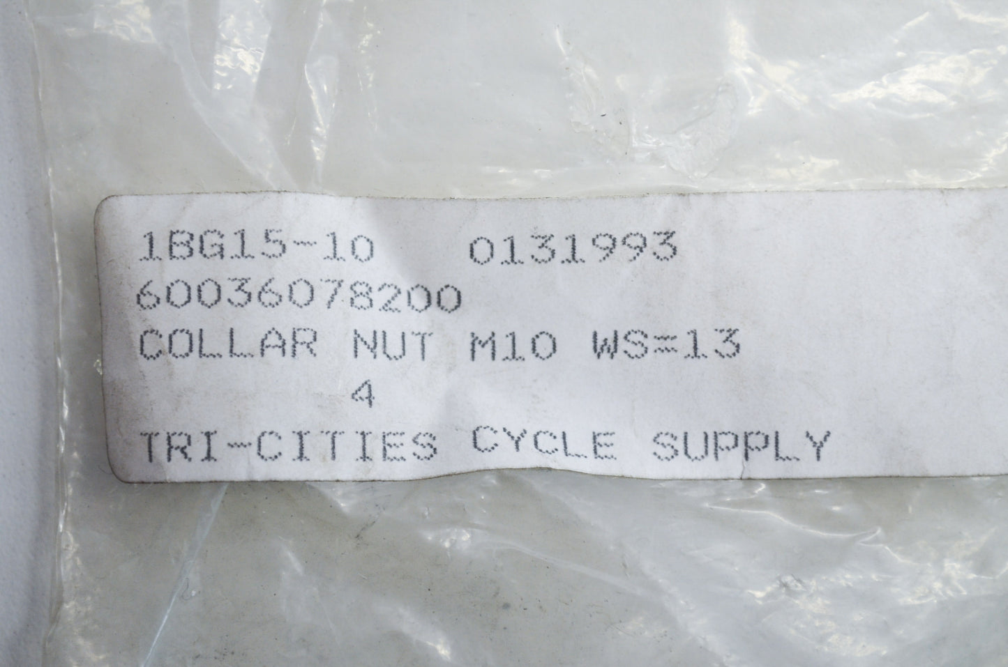 Collar Nuts Adventure Supermoto Super Enduro Qty 4 NOS