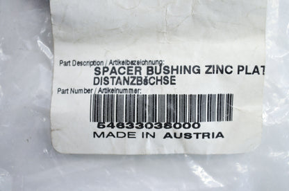 OEM KTM 54633038000 Zinc Plated Spacer Bushing NOS