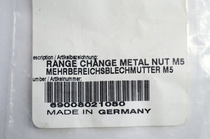 Range Change Metal Nuts Enduro RC8 SMC Duke Supermoto Qty 2 NOS