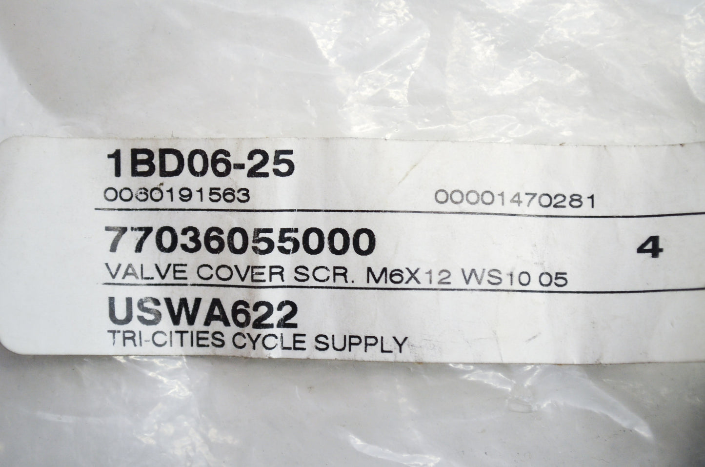New OEM KTM Valve Cover Screw 05-07 SX-F 7 07 EXC-F NOS