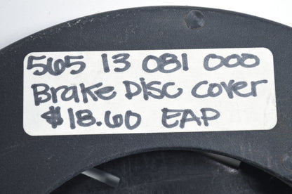 Rear Brake Disc Cover NOS