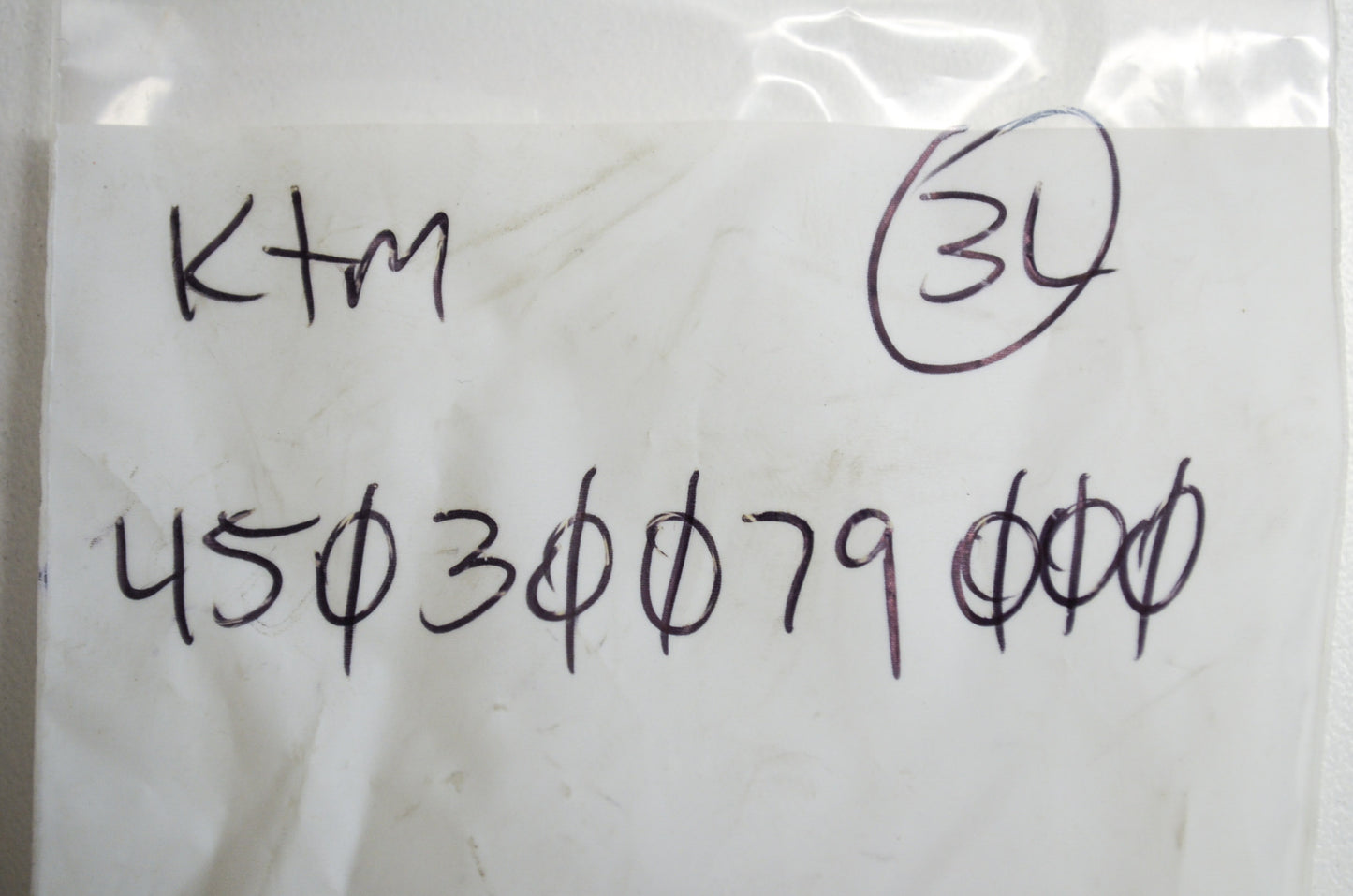 New OEM KTM HH Nut SX Mini Adventure NOS