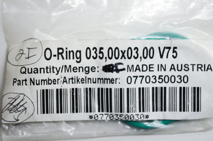 OEM KTM 770350030 O-Ring 35.00X3.00 Viton Qty 2 NOS
