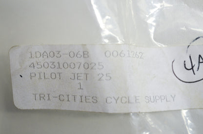 Mikuni Idling Jet 25 NOS