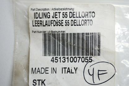 OEM KTM 45131007055 Idling Jet 55 DELLORTO NOS