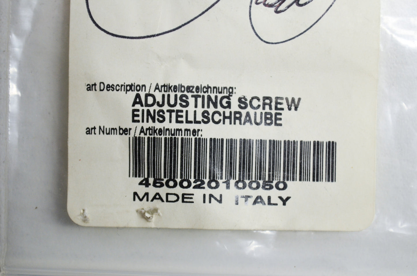Adjusting Screw NOS