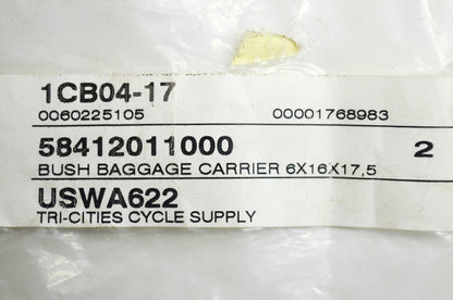 OEM KTM 58412011000 Baggage Carrier Bushing 6x16x17.5 Qty 2 NOS