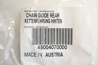 OEM KTM 45004070000 Rear Chain Guide NOS
