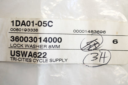 OEM KTM 36003014000 Lock Washer 8mm Qty 13 NOS