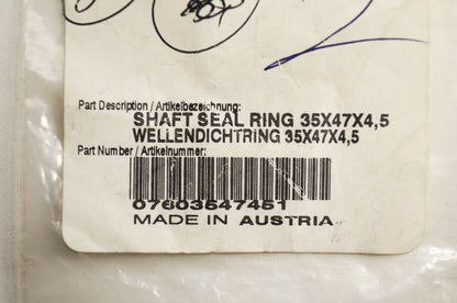 OEM KTM 7603547451 Shaft Seal Ring 35x47x4,5 NOS