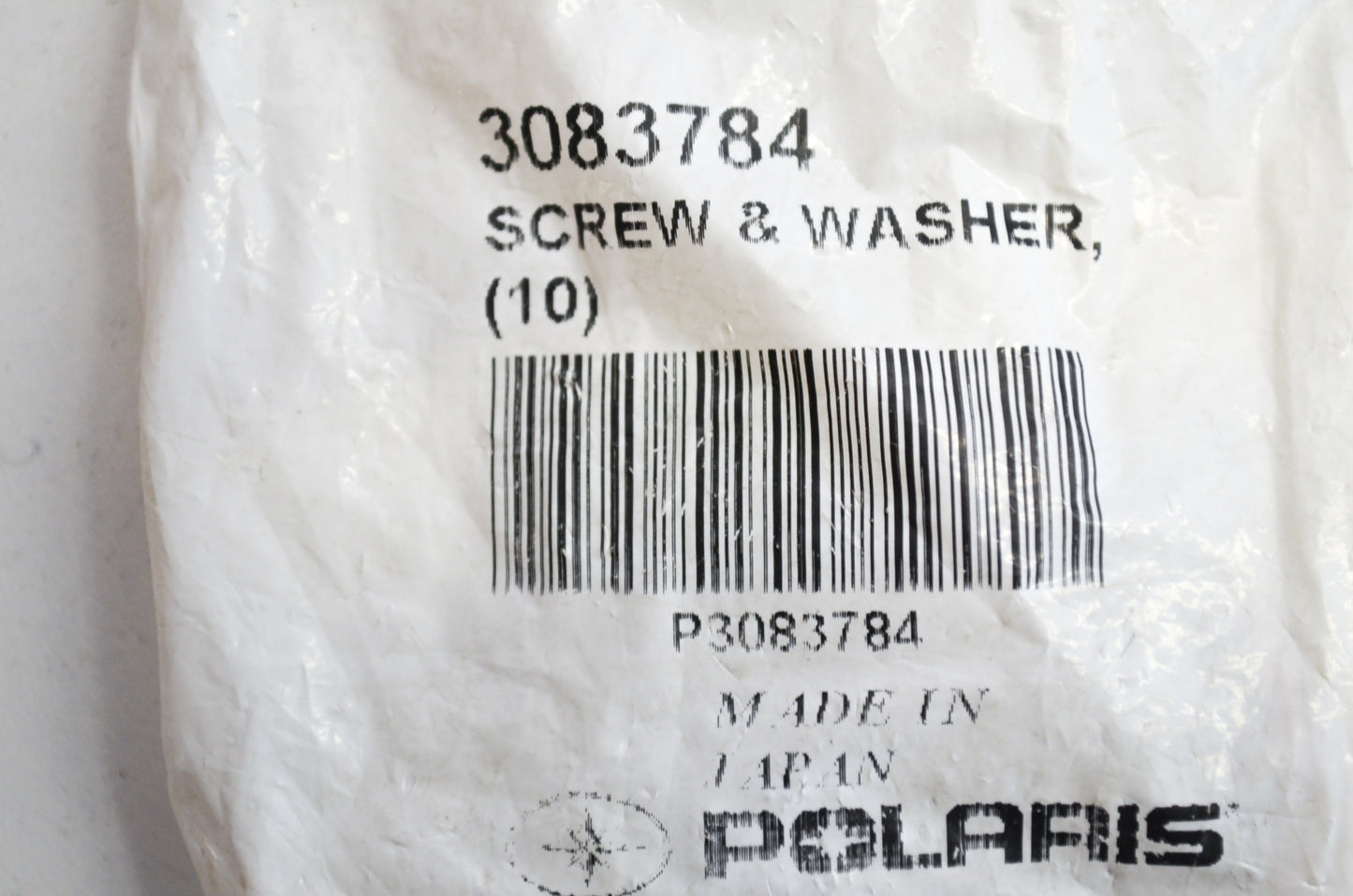 OEM Polaris 3083784 Screw & Washer Qty 3 NOS