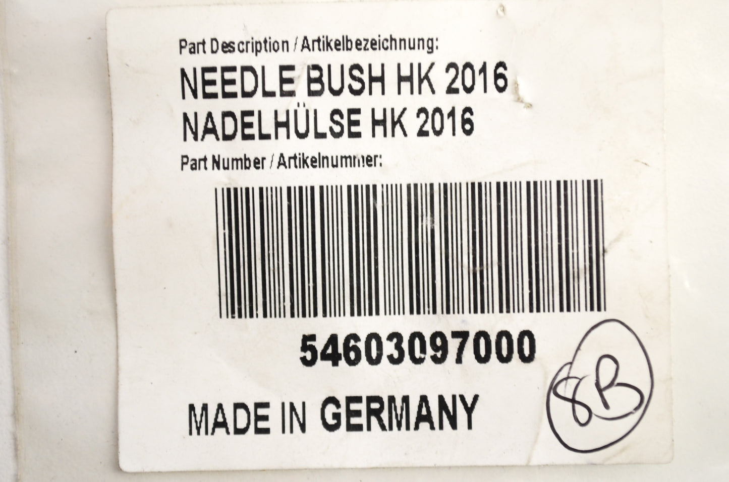 OEM KTM 54603097000 Needle Bushing EGS EXC MXC SX Duke LC2 Sting LC4 NOS