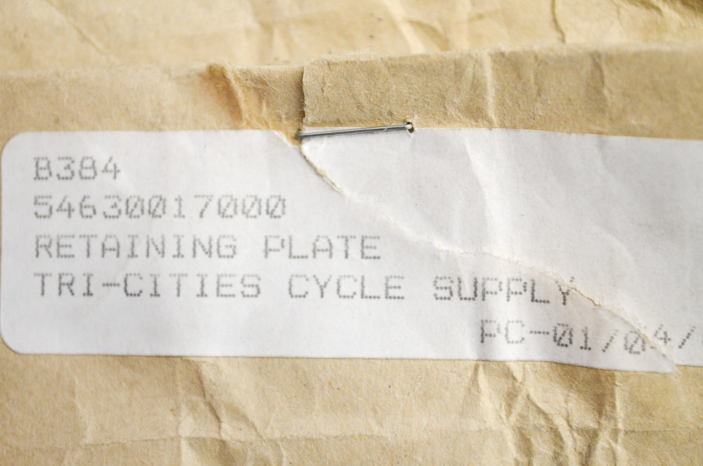 OEM KTM 54630017000 Retaining Plate