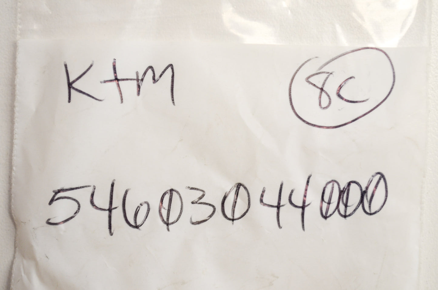 OEM KTM 54603044000 Footrest Bolt 9.8x50 NOS