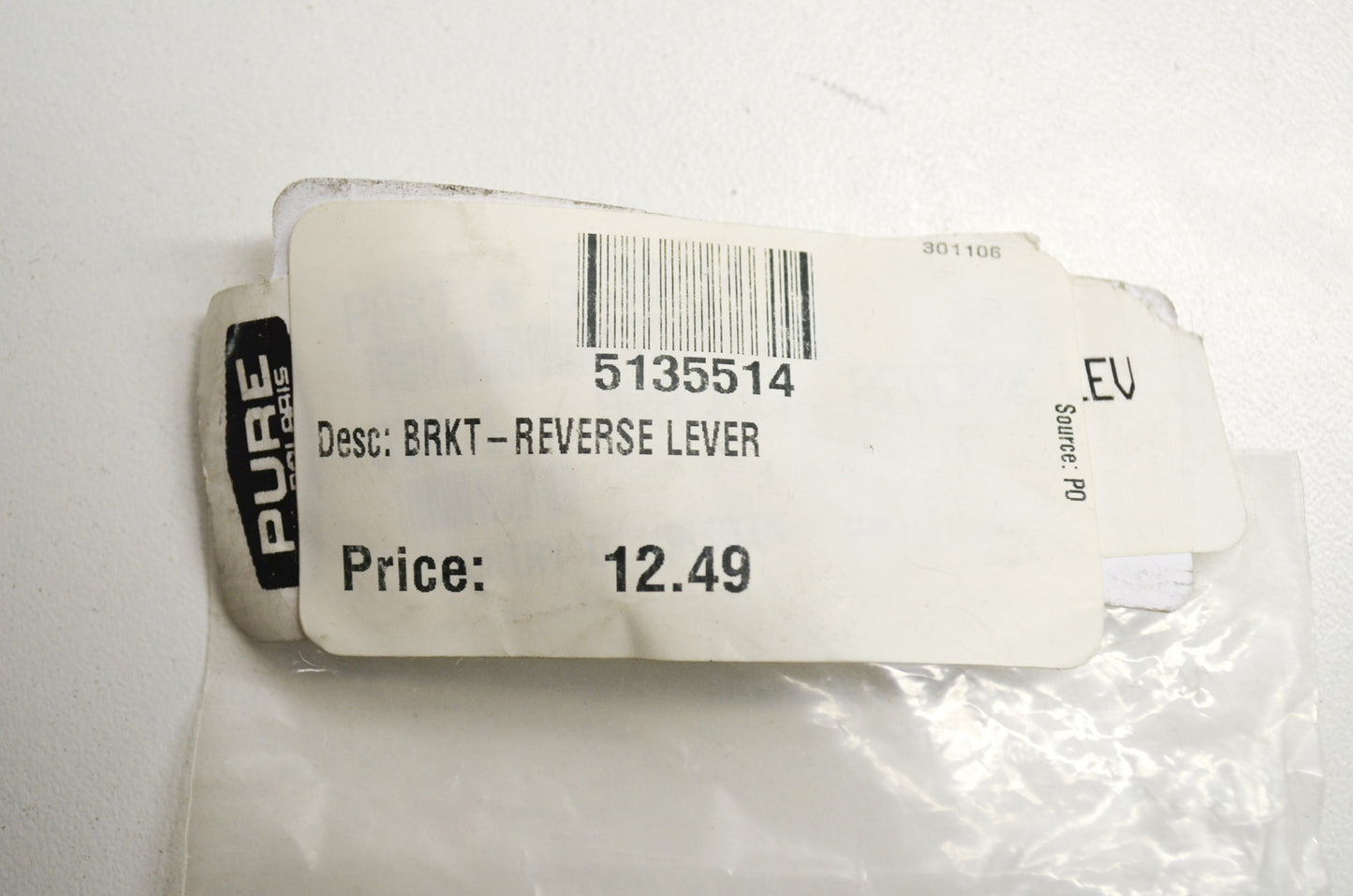 Reverse Lever Bracket NOS