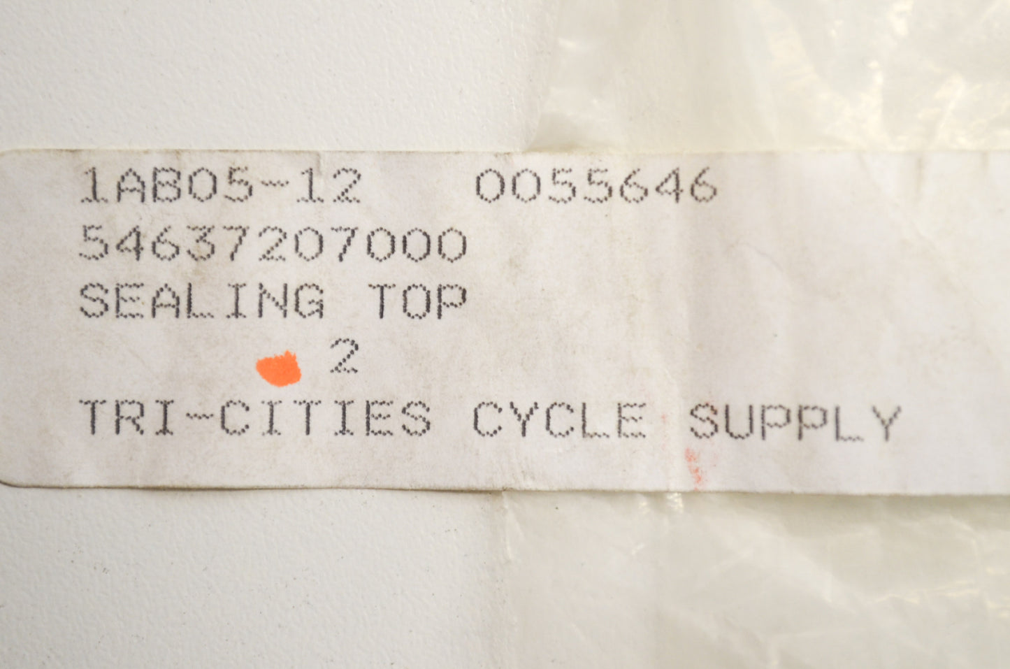 OEM KTM 54637207000 Top Element Sealing NOS