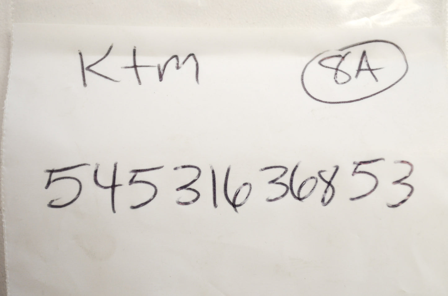 OEM KTM 54531636853 Jet Needle N 85 C Keihin NOS