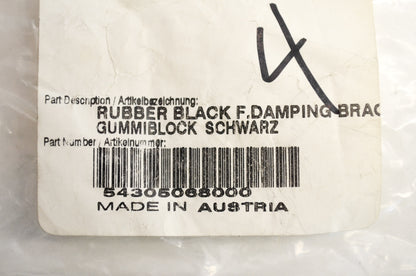 New OEM KTM Rubber Damping Brace EGS EXC MXC SX NOS