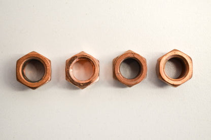 New OEM KTM Self Locking Nuts QTY 4 EGS EXC MXC SX LC2 Duke LC4 NOS