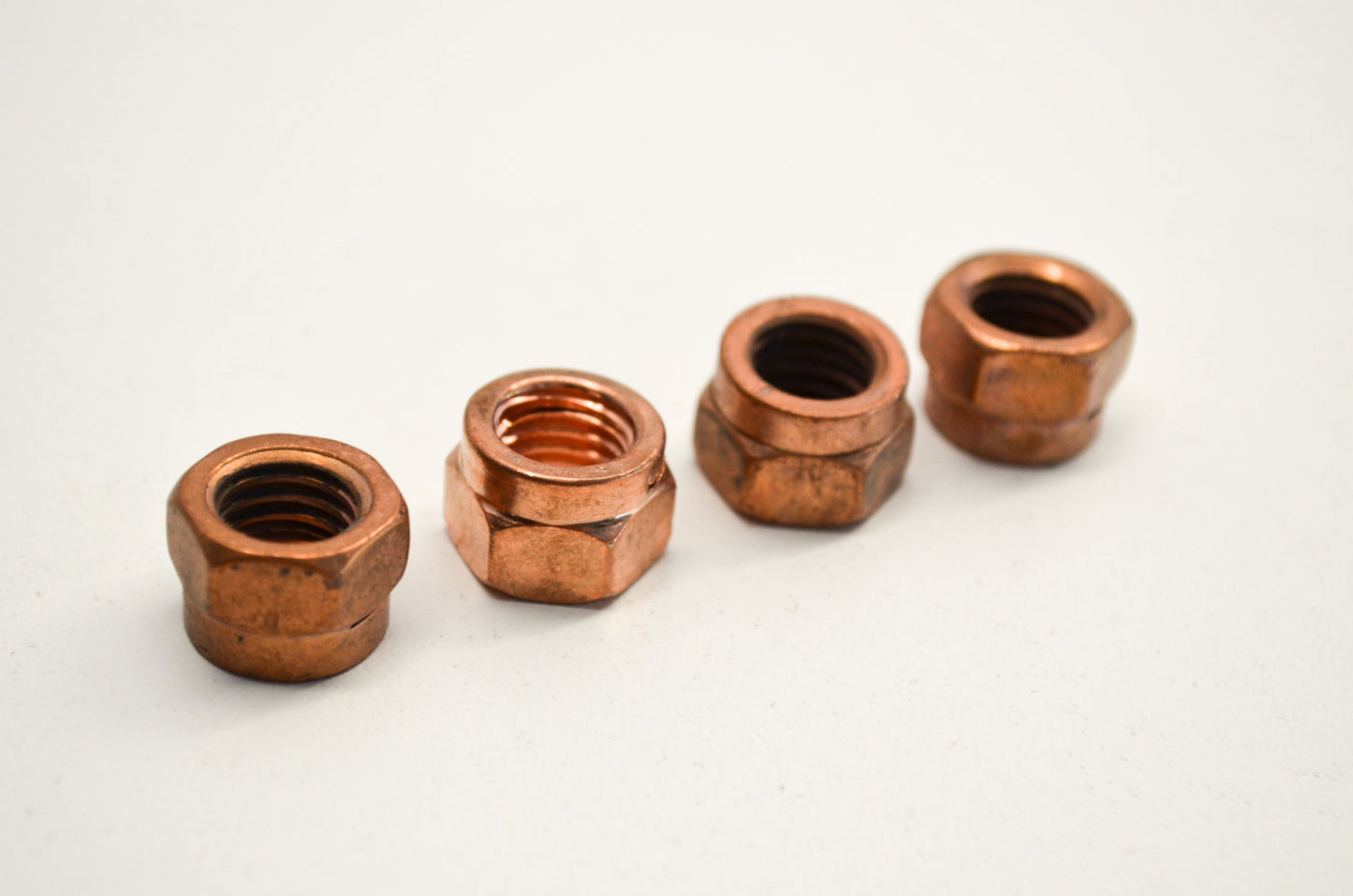 New OEM KTM Self Locking Nuts QTY 4 EGS EXC MXC SX LC2 Duke LC4 NOS