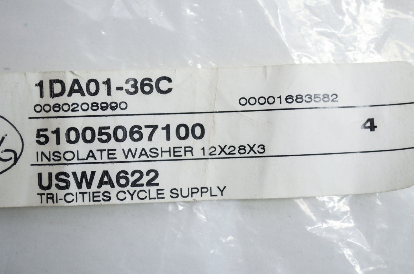 Isolate Washers EGS EXC SX LC4 Duke Adventure Qty 4 NOS