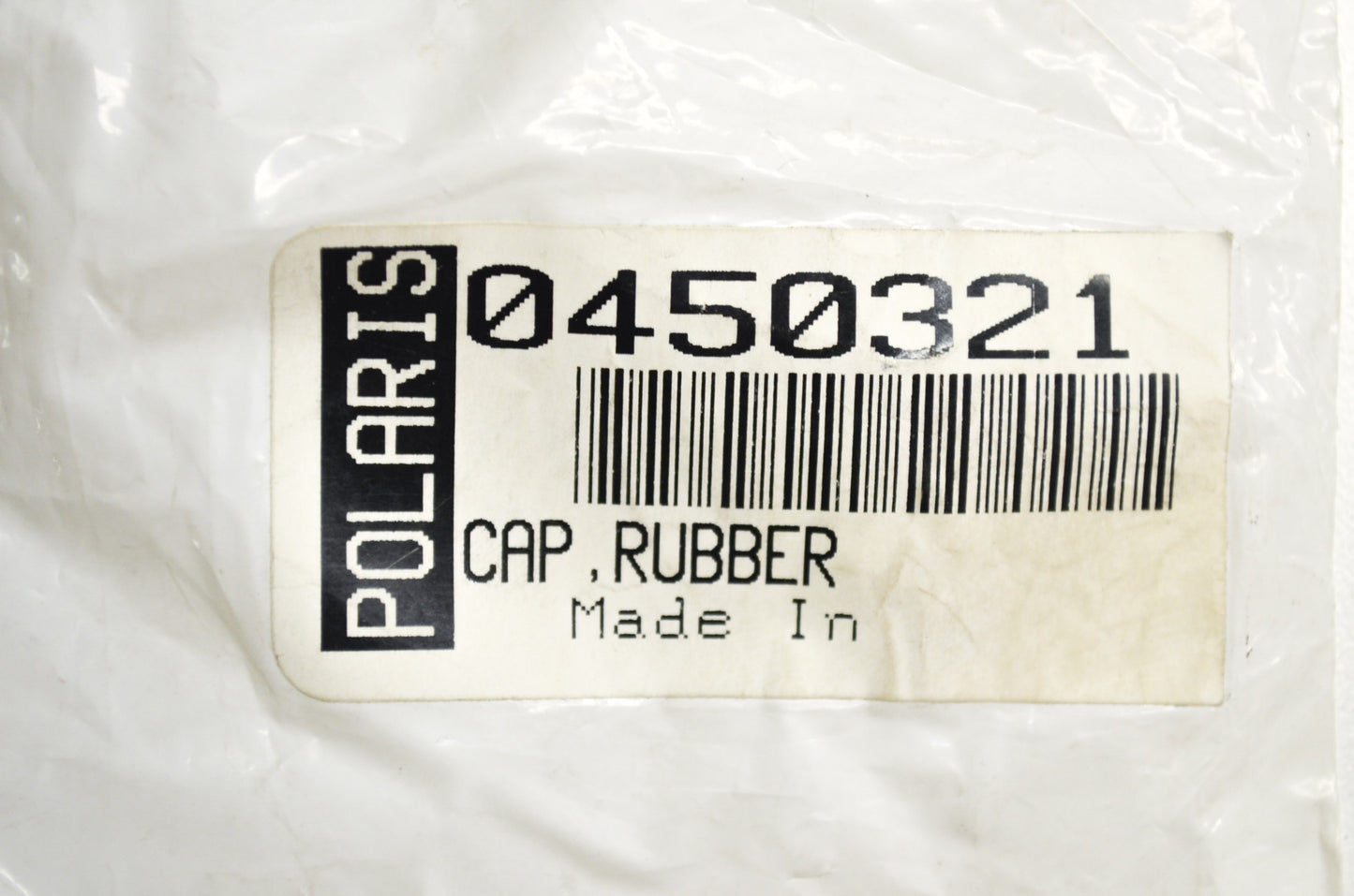 OEM Polaris 450321 Rubber Cap NOS