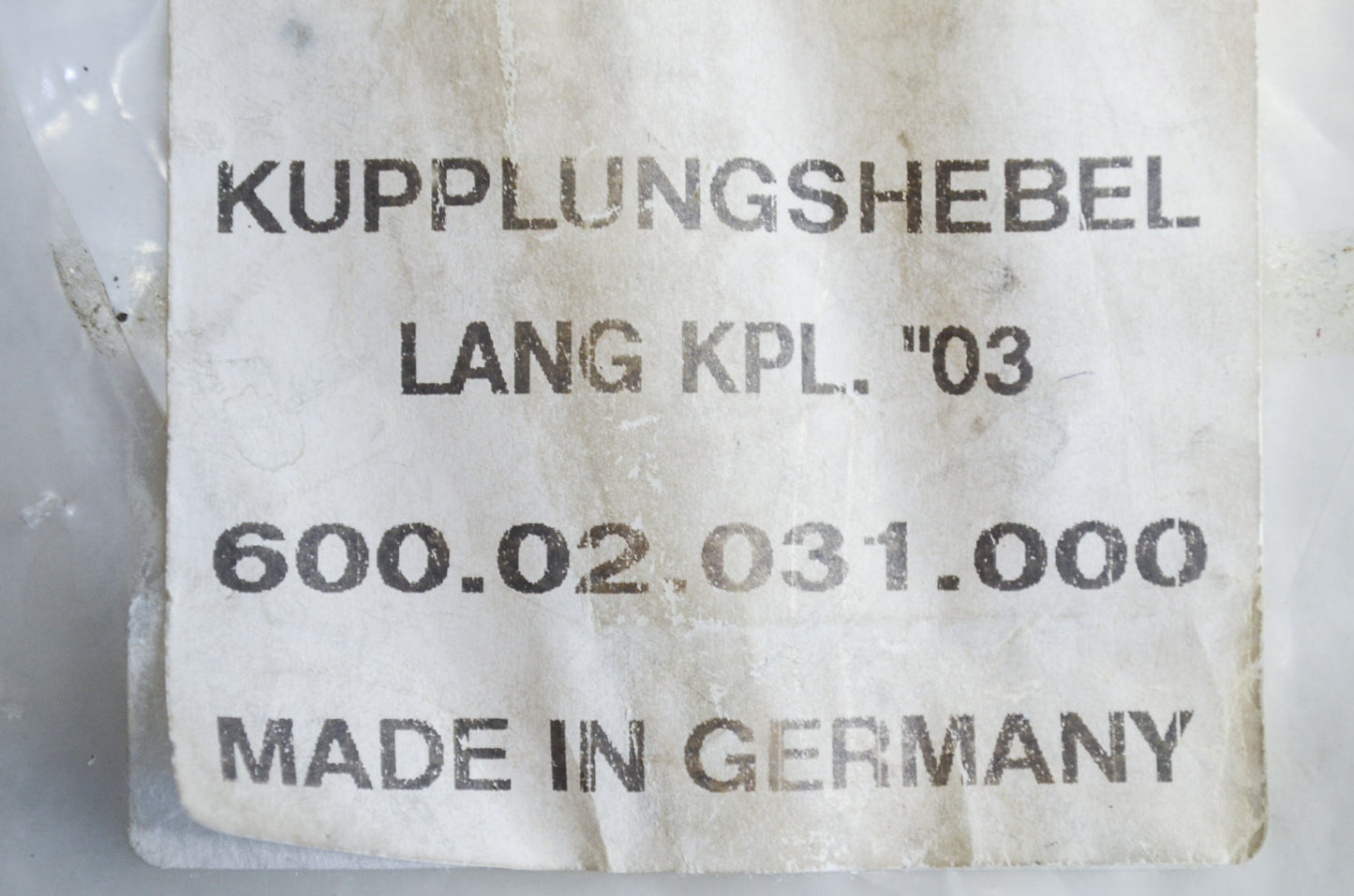 OEM KTM 60002031000 Long Clutch Lever NOS