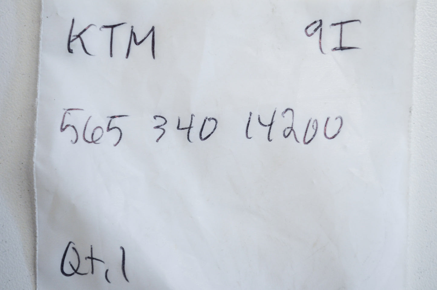 OEM KTM 56534014200 Return Spring NOS