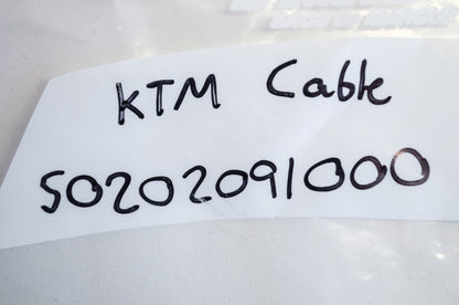 OEM KTM 50202091000 Throttle Cable NOS