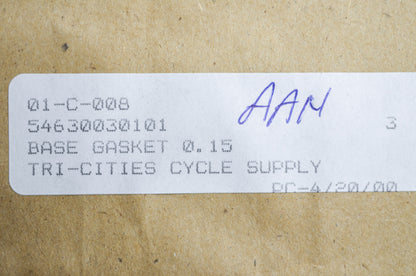 OEM KTM 54630030101 Cylinder Base Gasket 0.15mm NOS