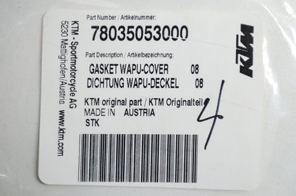 New OEM KTM Wapu-Cover Gasket EXC-R XCR-W EXC NOS