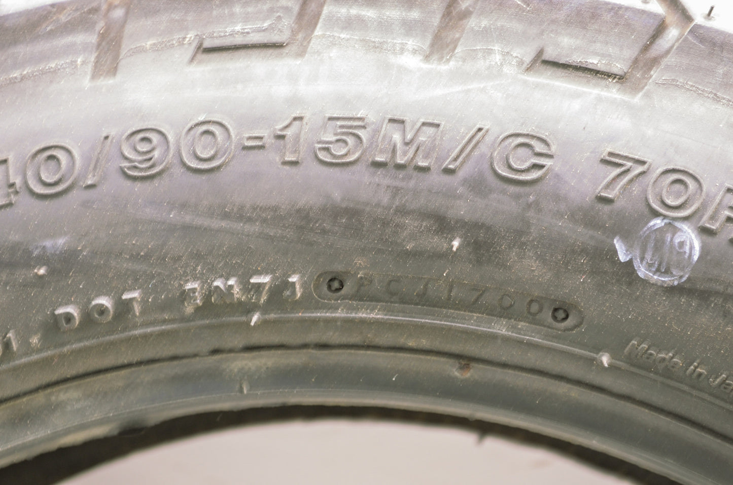 New Bridgestone Spitfire 11R Rear Tire 140/90-15M/C 70H