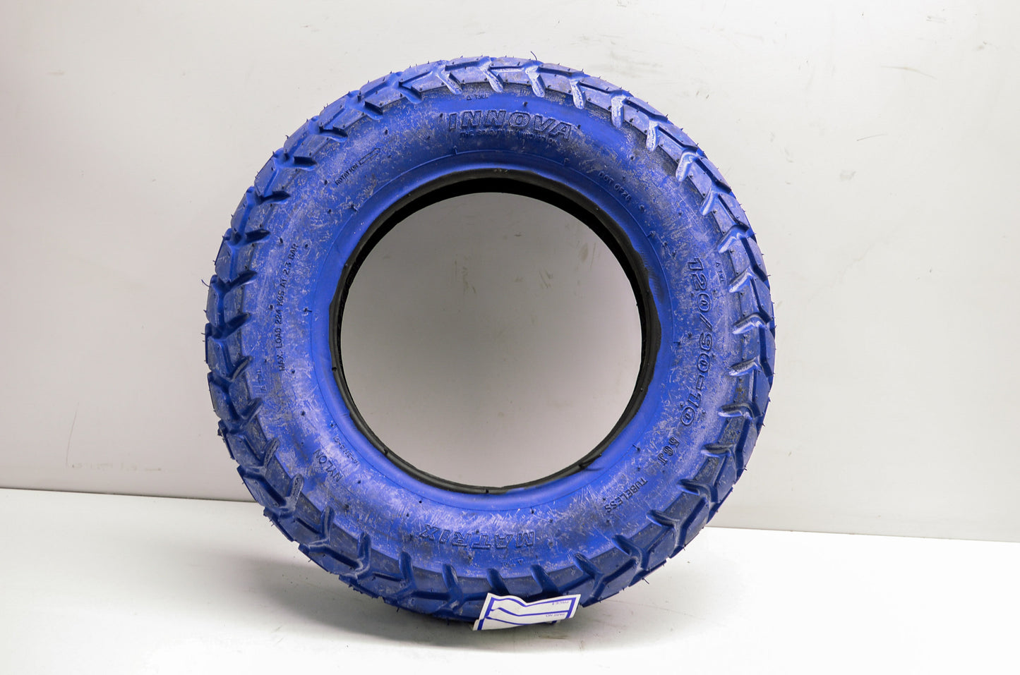 New Innova Matrix Blue Tire 120/90-10