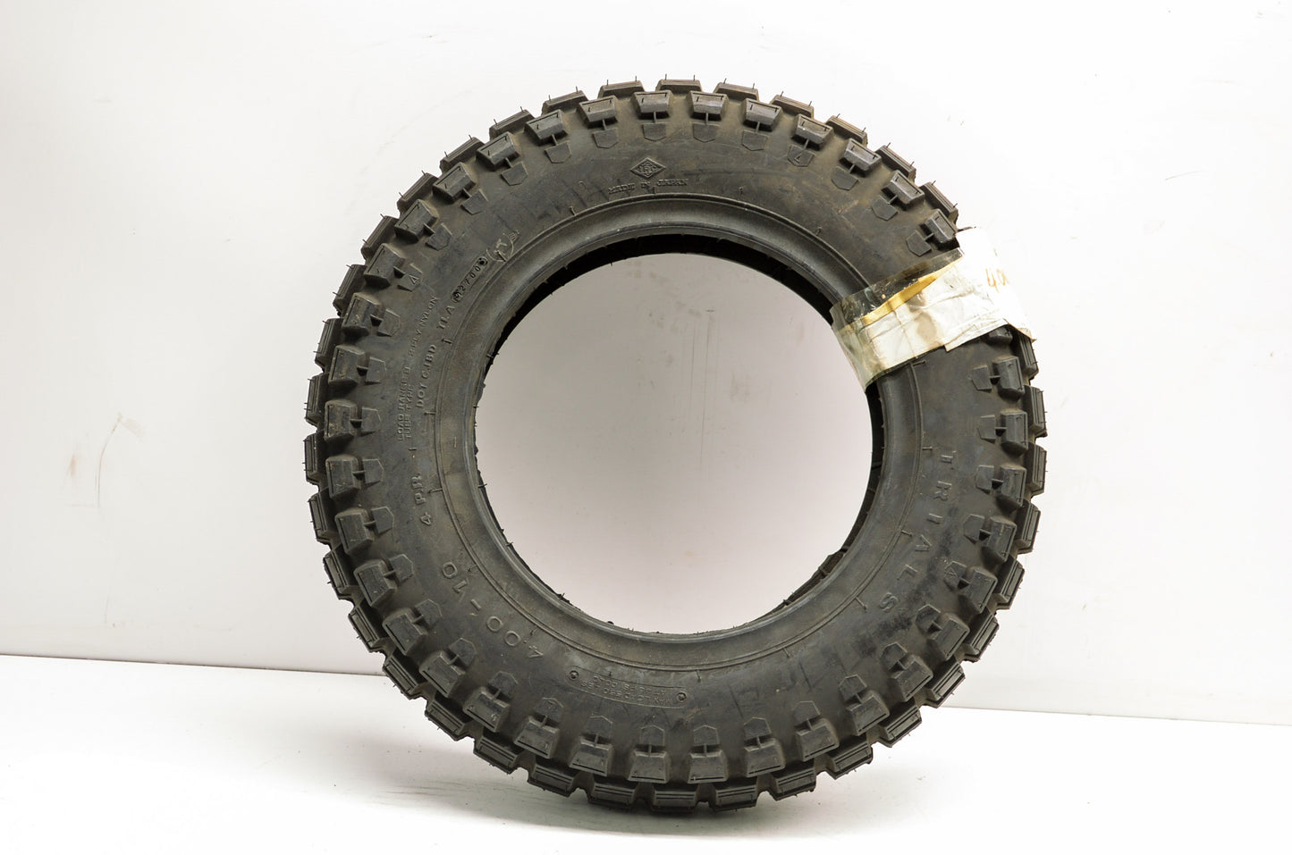 New IRC Trials Tire 4.00-10