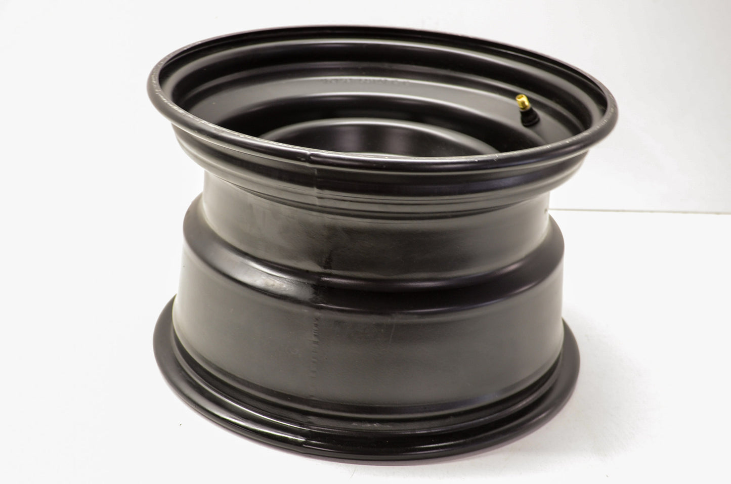 Viking Rear Black Wheel Rim 12x7.5 4x108 NOS